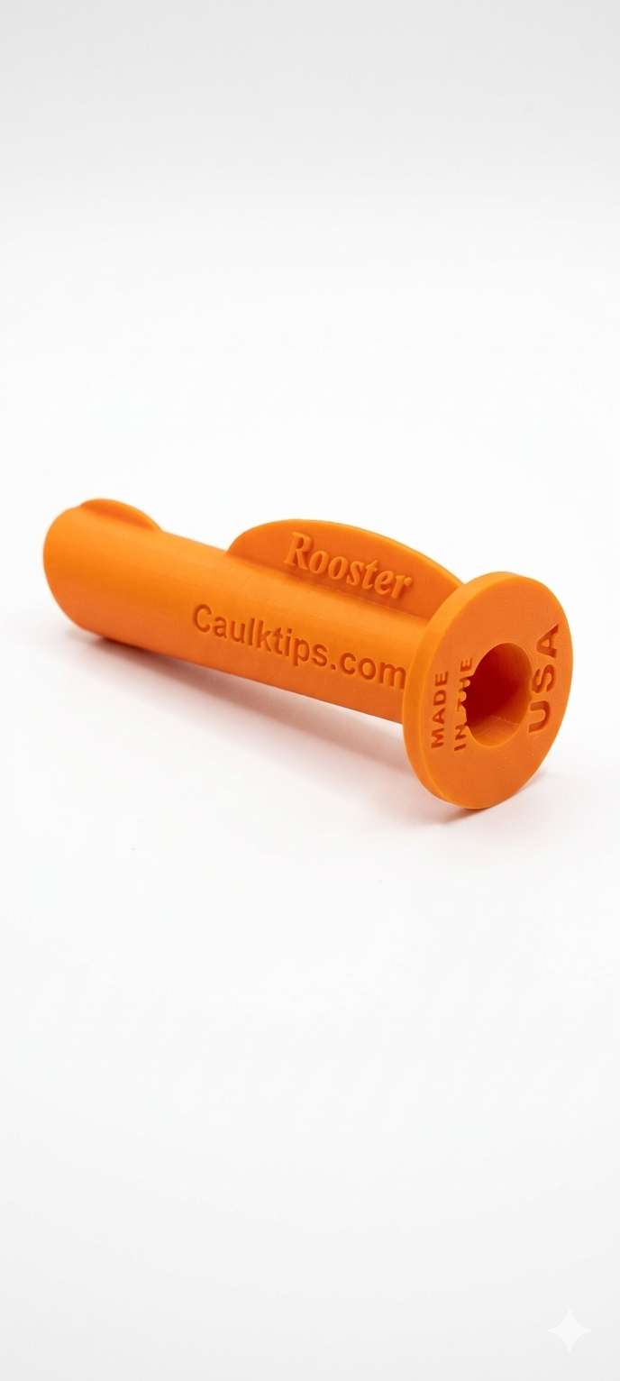 Rooster Caulk Tip 1", 12 count bundle